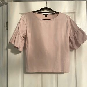 JCrew Bell Sleeve Top